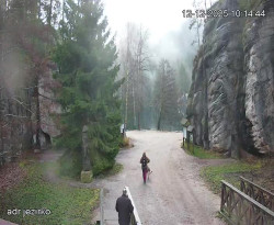 Vstup do skal, Pískovna