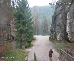 Vstup do skal, Pískovna