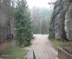 Vstup do skal, Pískovna