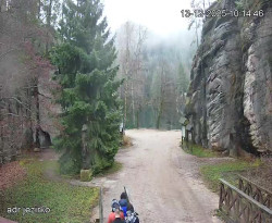 Vstup do skal, Pískovna