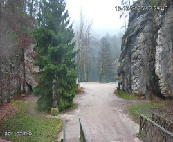 Vstup do skal, Pískovna