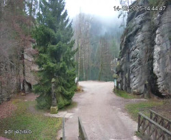 Vstup do skal, Pískovna