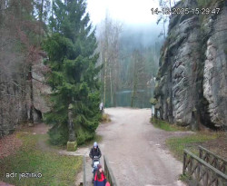 Vstup do skal, Pískovna