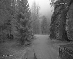 Vstup do skal, Pískovna