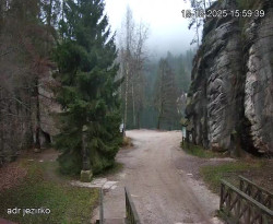 Vstup do skal, Pískovna