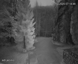 Vstup do skal, Pískovna