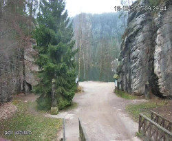 Vstup do skal, Pískovna