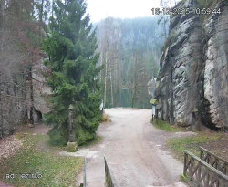 Vstup do skal, Pískovna