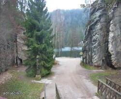 Vstup do skal, Pískovna