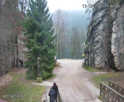 Vstup do skal, Pískovna