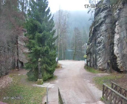 Vstup do skal, Pískovna