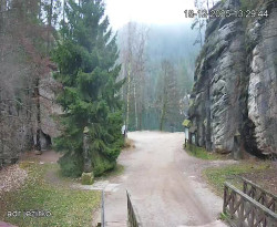 Vstup do skal, Pískovna