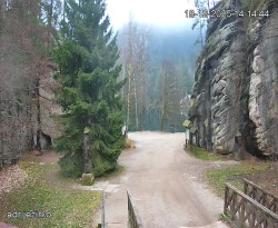 Vstup do skal, Pískovna