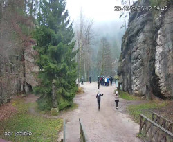 Vstup do skal, Pískovna