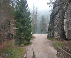 Vstup do skal, Pískovna