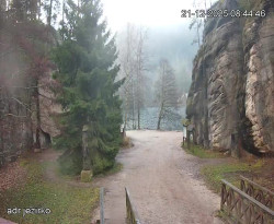 Vstup do skal, Pískovna