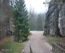 Vstup do skal, Pískovna