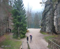 Vstup do skal, Pískovna