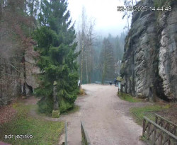 Vstup do skal, Pískovna