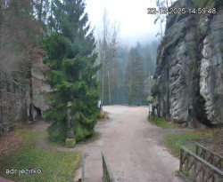 Vstup do skal, Pískovna