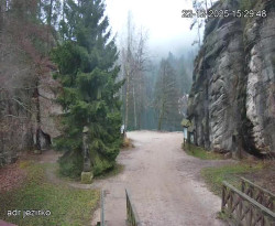 Vstup do skal, Pískovna