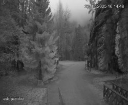 Vstup do skal, Pískovna