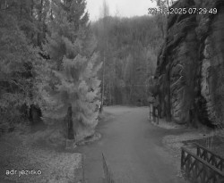 Vstup do skal, Pískovna