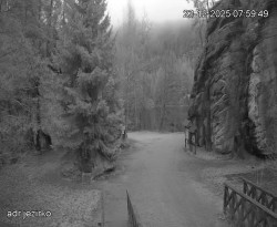 Vstup do skal, Pískovna