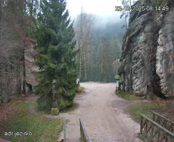 Vstup do skal, Pískovna