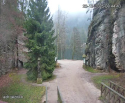 Vstup do skal, Pískovna