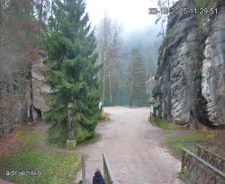 Vstup do skal, Pískovna