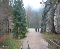 Vstup do skal, Pískovna