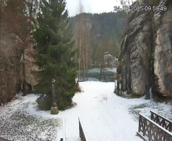 Vstup do skal, Pískovna