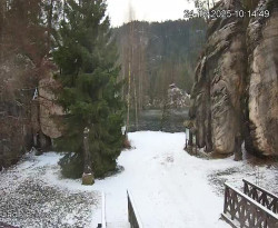 Vstup do skal, Pískovna