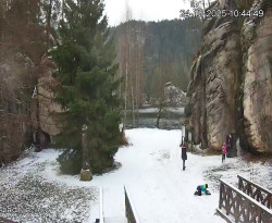 Vstup do skal, Pískovna