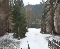 Vstup do skal, Pískovna