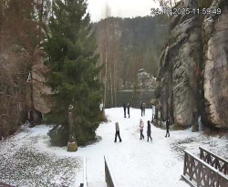 Vstup do skal, Pískovna