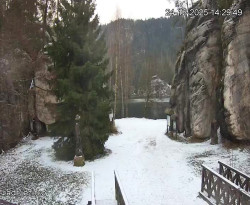 Vstup do skal, Pískovna