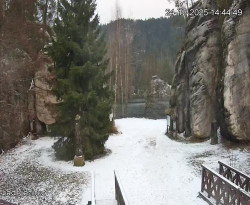 Vstup do skal, Pískovna