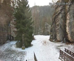 Vstup do skal, Pískovna