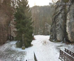 Vstup do skal, Pískovna