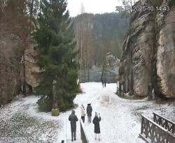 Vstup do skal, Pískovna