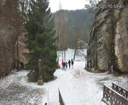 Vstup do skal, Pískovna