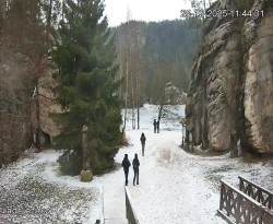 Vstup do skal, Pískovna