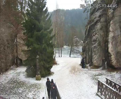 Vstup do skal, Pískovna