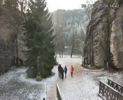 Vstup do skal, Pískovna