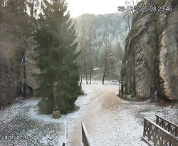 Vstup do skal, Pískovna