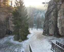 Vstup do skal, Pískovna