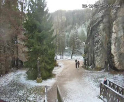 Vstup do skal, Pískovna