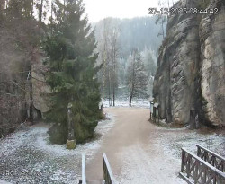 Vstup do skal, Pískovna